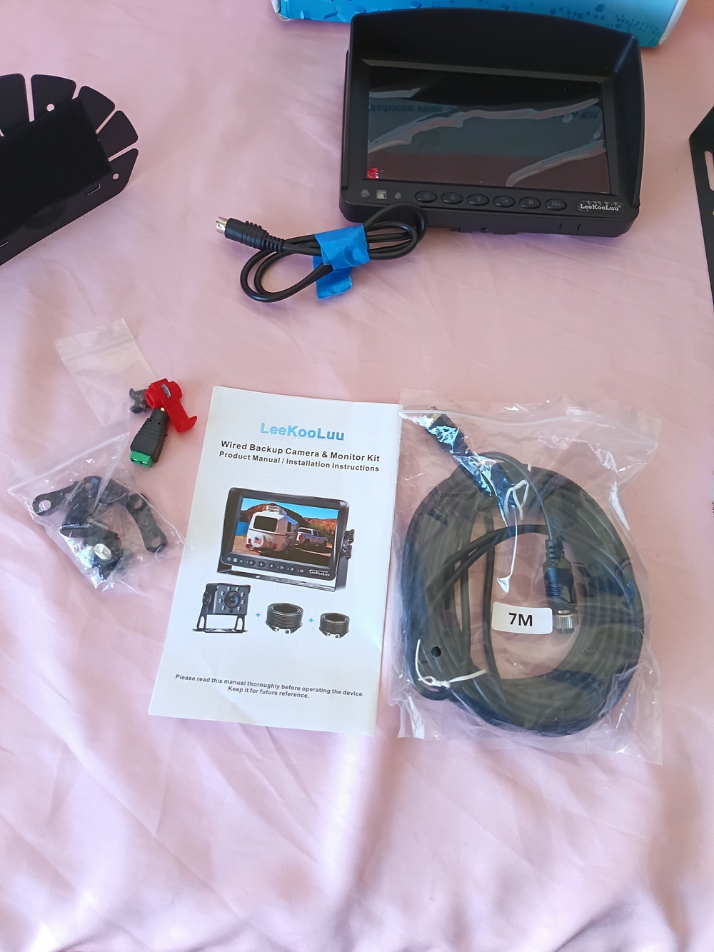 LeeKooLuu G2 Vehicle Rear View Monitor System Kit - Picture 4 of 13